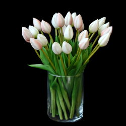 Tulipany w wazonie - 26szt.  Nr 7